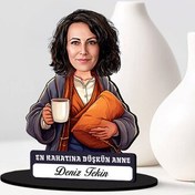 Resim Rahatına Düşkün Anne Karikatürlü Biblo 