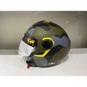 Resim Sway Kask Sw-715 Çenesiz Black Army 
