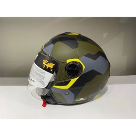 Resim Sway Kask Sw-715 Çenesiz Black Army 