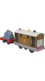 Resim Thomas ve Arkadaşları Motorlu Büyük Tekli Trenler Favori Karakterler Toby HFX93-HTN30 