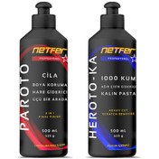 Resim Netfer 2'li Kalın Pasta Cila Set - 2x500 Ml 