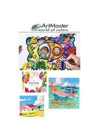 Resim A4 Eskiz Defteri 50 Yaprak 100 Gr 1 Adet 36 Renk Marker Kalem Çift Taraflı Touch Çift Uçlu Eskiz Defteri Boya Seti 