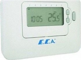 Resim E.C.A Eca CMT707 TPI Kontrollü Programlanabilir On/Off Kablolu Oda Termostatı 