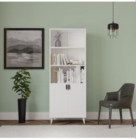 Resim İnci 2 Kapaklı Kitaplık 