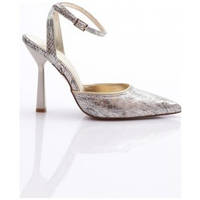 Resim Dgn 6080 Kadin Bilekten Bağlama Abiye Ayakkabi 6080-1974-R2096 