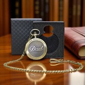 Resim Kuzey Tacı Özel Kutulu Antik Dad (Baba) Yazılı Köstekli Saat Özel Tasarım Vip 