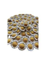 Resim Neslihan Hobi Dünyası Amigurumi Papatya Anahtarlık 10 Adet 