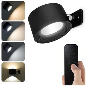 Resim Ledx Al-sk-bd80a Çift Yönlü Kumandalı Duvar Aplik Çalışma Lambası 3000k-4000k-6500k Diğer 