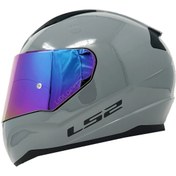 Resim Ls2 Rapıd 2 Nardo Gri Fullface Motosiklet Kaskı Gökkuşağı Camlı Nardo Gri 