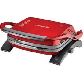 Resim Kırmızı Granit Tost Makinesi A329-16, Pratik ve Şık Tasarım 