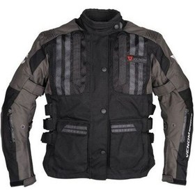 Resim Venom Tourex Dört Mevsim Motosiklet Montu Gri - Siyah 