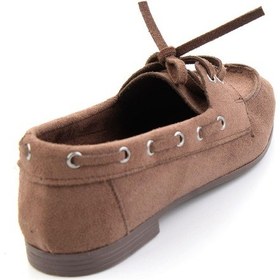 Resim Kahve Kadın Loafer Ayakkabı K01503727572 