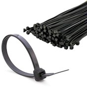 Resim Şahnet 2.5x150 Kablo Bağı Siyah (100 Adet) Kablo Toplayıcısı - Klips - Cırt Kelepçe 