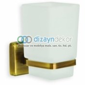 Resim Diş Fırçalık Antik Bronz 
