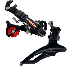 Resim Hsgl Bisiklet Noktalı Gösterge Kolu Arka ve Ön Attırıcı Set 