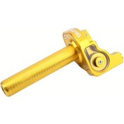 Resim Tongdashop Golden Cnc Alüminyum 7/8'' Dirt Bike Atv Quad Gaz Kelebeği Tutacağı Kablo 