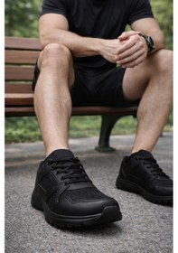 Resim Ayakkabix Ghattix Erkek Günlük Spor Ayakkabı Siyah-siyah Siyah-siyah 