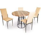 Resim Beymobilya Palermo Werzalit - Gözde Mutfak Masa Takımı Q80 (545562074) 