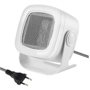 Resim Geeroyoo Taşınabilir Ptc Seramik Isıtıcı, Anında Isınma, 45 Ayarlanabilir Üfleme, 400w-800w Güç, Beyaz 