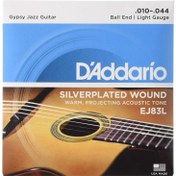 Resim D'Addario Gypsy Jazz Akustik Gitar Teli (10-44) 
