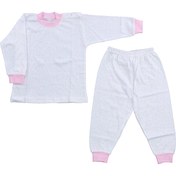 Resim Sebi Bebe Bebek Pijama Takımı Desenli Kartaneli Baskı 