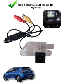 Resim OEM Renault Clio5 Geri Görüş Kamerası Easylink Multimedya Ile Tam Uyumlu 170 Derece Görüş Açısı 