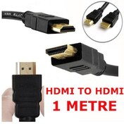 Resim Hdmi Kablo Tv Uydu Lcd Led Playstation Full Hd 3D Altın Uç 1Metre 