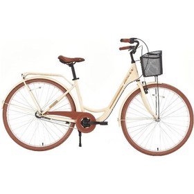 Resim Bisan Sorrento-s Şehir Bisikleti 44 Cm V 26 Jant 7 Vites Krem Gold Krem Gold Krem - Altın 