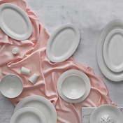 Resim Jumbo Bright New Bone 58 Parça 12 Kişilik Yemek Takımı 