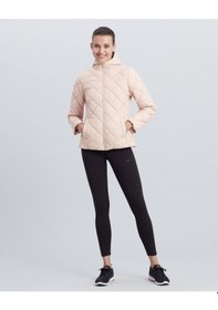 Resim Skechers W Capitone Hooded Jacket Kadın Light Camel Mont S212001-230 Bej 