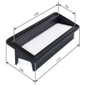 Resim Bosch Hava Filtresi I-10 09= 1.2 Benzinli 