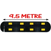 Resim İlgi Trafik Hız Kesici Bariyer Kauçuk Hız Kesici Kasis Kauçuk Şaseli Yol Kasisi 9.5 Metre (50x40 cm) 