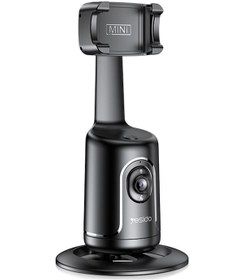 Resim Yesıdo Sf15 Akıllı 360 Derece Gimbal Kamera Telefon Klipsli Yüz Takip Gimbal Sabitleyici 