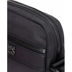 Resim Hugo %100 Geri Dönüştürülmüş Polyester Siyah Erkek Postacı Çantası Quantic_n_ns_zip 10260368 01 