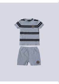 Resim Bebek 6 Renk Logolu 2li Takım Mavı 