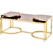 Resim Ogem 107 Buket Orta Sehpa Seti Metal Transmisyon Gold Kaplama. It 