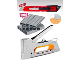 Resim Dynamic Max Profesyonel 3 Fonksiyonlu Zımba Tabancası 5.000 Pcs Zımba Teli ve Falçata 