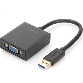 Resim Digitus DA-70840 USB 3.0 - VGA Grafik Adaptörügiriş: 1 x USB 3.0 Usb-A 1 x VGA (HD15) 