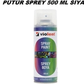 Resim Violent Pütür Sprey Siyah Renk 400 Ml 