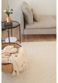 Resim Kaşmir Halı 7/24 İskandinav Azera 100x300 CM Salon Mutfak Halısı Yolluk Kilim 