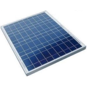 Resim 40 W Polikristal Güneş Paneli 40 Watt A Grade Solar Panel 12V 