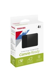 Resim Toshiba Toshıba Hdd Usb 4Tb Canvıo Ready 2.5 Usb 3.2 G1 Sıyah Hdtp340Ek3Ca 
