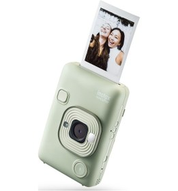 Resim Instax Mini Liplay Hybrid Fotoğraf Makinesi + 20 'li Film 