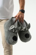 Resim ALTUVATEKS Unisex Kurt Figürlü Ev Panduf 