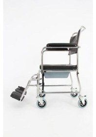 Resim W689 Klozetli Banyo Tekerlekli Sandalyesi 