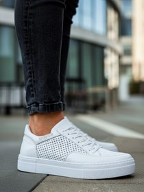 Resim Zerenyus Unsiex Yüksek Kalite Ebo Model Bağcıklı Premium Sneaker Günlük Rahat Spor Ayakkabı 