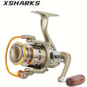 Resim XSHARKS LC Serisi Döner Makara 1000-7000 - Pürüzsüz 5.2:1 Dişli Oranı, Uzun Atışlar için 9.98KG Maksimum Çekiş 