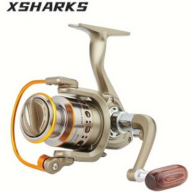 Resim XSHARKS LC Serisi Döner Makara 1000-7000 - Pürüzsüz 5.2:1 Dişli Oranı, Uzun Atışlar için 9.98KG Maksimum Çekiş 