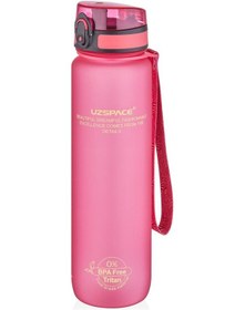Resim Uzspace Tritan Matara 3038 Pembe 1000 Ml 