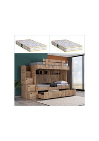 Resim Setaymobilya Ranza, Viva Yavru Yataklı Ranza, Viva Merdivenli Ranza + 2 Yatak 